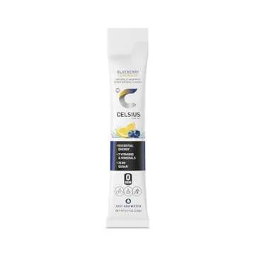 CELSIUS Blueberry Lemonade Energy Powder Sticks - 14 Pack
