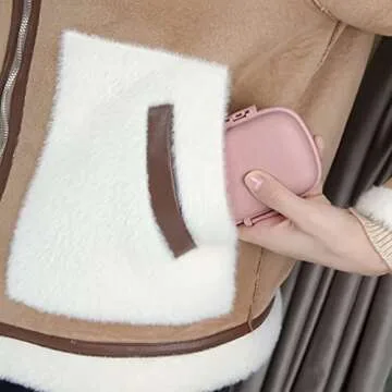 Compact 8 Compartment Travel Pill Organizer for Medications