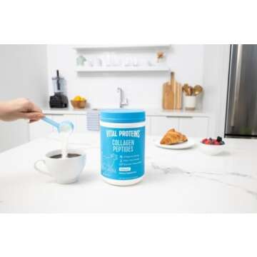 Whizzotech Vital Proteins 20g Collagen Peptides Unflavored 24 OZ