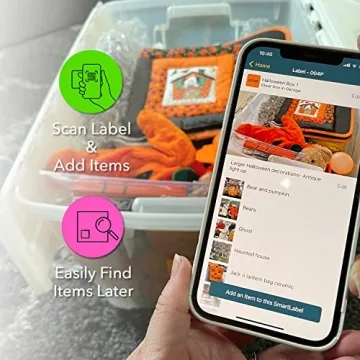 QR Code Smart Labels for Easy Organization and Tracking