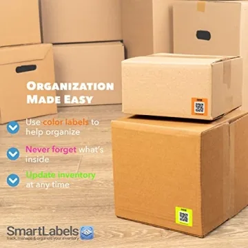 QR Code Smart Labels for Easy Organization and Tracking