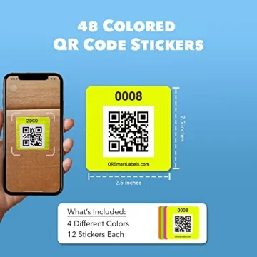 QR Code Smart Labels for Easy Organization and Tracking