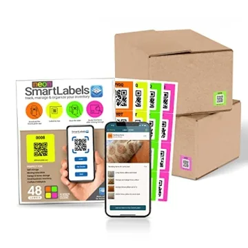 QR Code Smart Labels for Easy Organization and Tracking