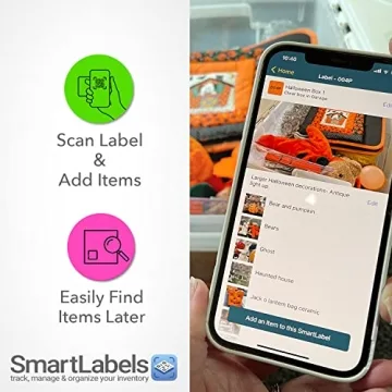 QR Code Smart Labels for Easy Organization and Tracking