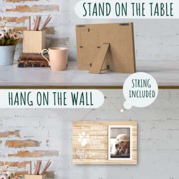 Beautiful Pet Memorial Picture Frame for Pet Loss