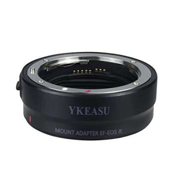 Lens Mount Adapter EF-EOS R for Canon EF/EF-S Lens to Canon EOS R RP R5 R6 R7 R10 Cameras