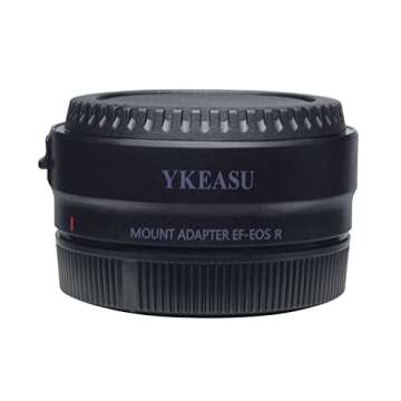 Lens Mount Adapter EF-EOS R for Canon EF/EF-S Lens to Canon EOS R RP R5 R6 R7 R10 Cameras