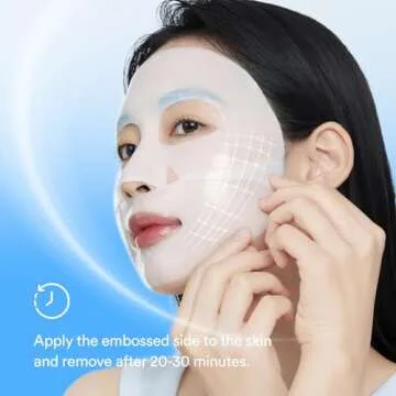 Abib Collagen Gel Mask Sedum Jelly 4 Sheets (Hydrating) I Korean Vegan Collagen, Cooling Hydrating Hyaluronic Acid Hydrogel Face Mask Skin Care