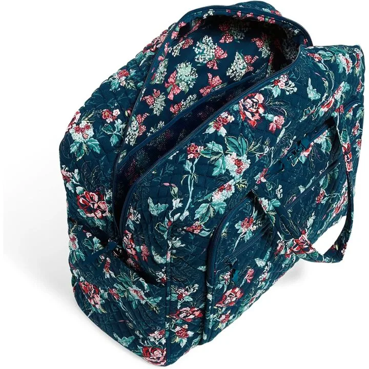 Vera Bradley Weekender Travel Bag - Stylish Cotton Design
