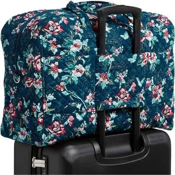 Vera Bradley Weekender Travel Bag - Stylish Cotton Design