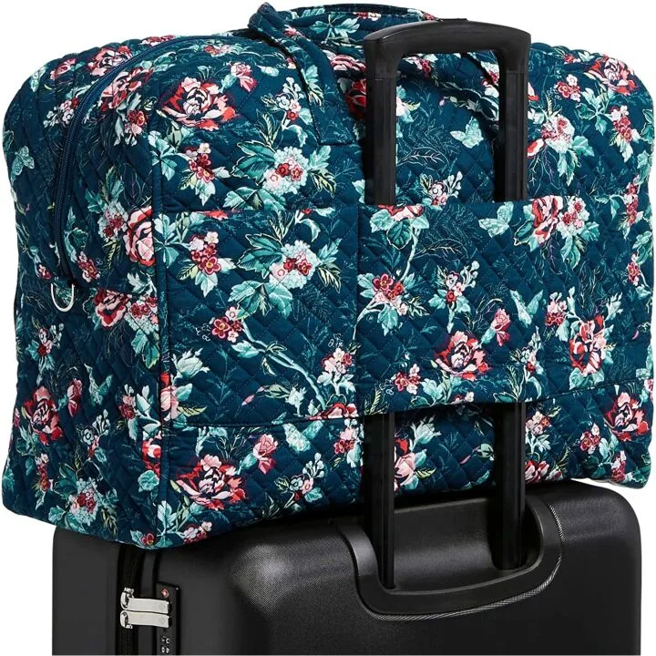 Vera Bradley Weekender Travel Bag - Stylish Cotton Design
