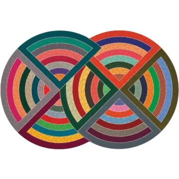 Galison MoMA Frank Stella Shaped Jigsaw Puzzle - 750 Pieces