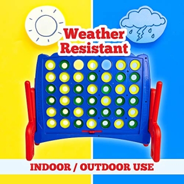 Giant 4 in a Row Connect Game - Fun for All Ages!