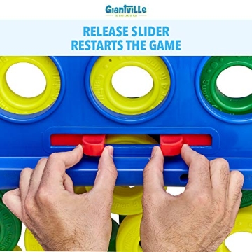 Giant 4 in a Row Connect Game - Fun for All Ages!