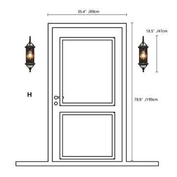 Milaii Copper Outdoor Wall Sconce Light - Vintage Style