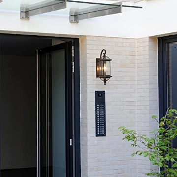 Milaii Copper Outdoor Wall Sconce Light - Vintage Style