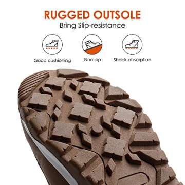 DREAM PAIRS Women's Waterproof Winter Snow Boots