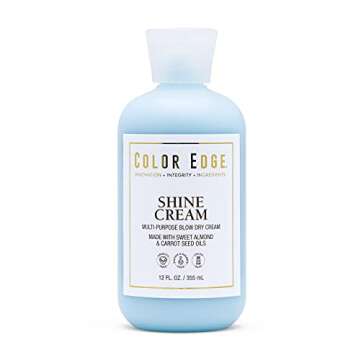 Color Edge Shine Cream - Weightless Hair Detangler (12 oz)