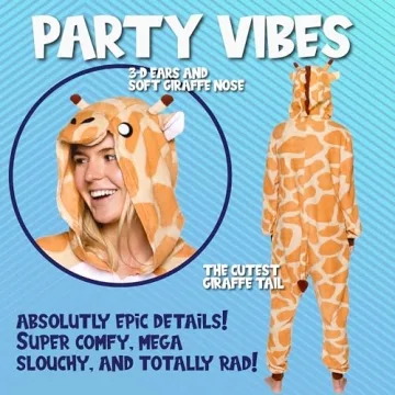 Funziez! Slim Fit Adult Onesie for Halloween Fun