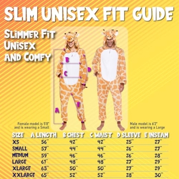 Funziez! Slim Fit Adult Onesie for Halloween Fun