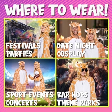 Funziez! Slim Fit Adult Onesie for Halloween Fun