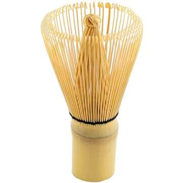 Premium Bamboo Matcha Whisk for Authentic Tea Experience