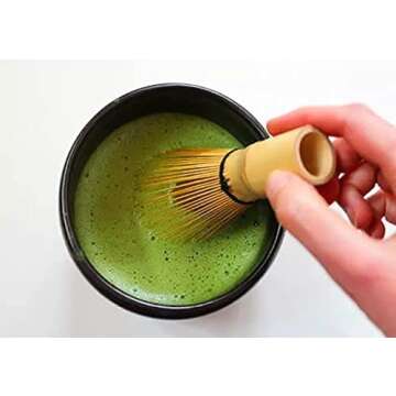 Premium Bamboo Matcha Whisk for Authentic Tea Experience