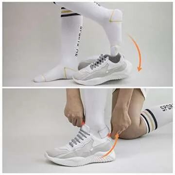 INMAKER No Tie Shoelaces for Kids and Adults