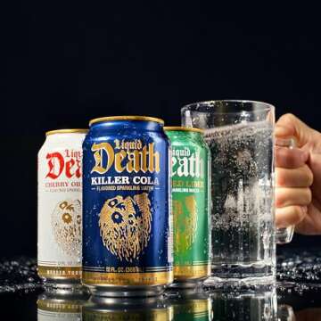 Liquid Death Variety Pack - Sparkling Water with Attitude
