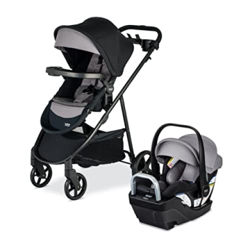 Britax Willow Brook S+ Baby Travel System with Car Seat and Stroller