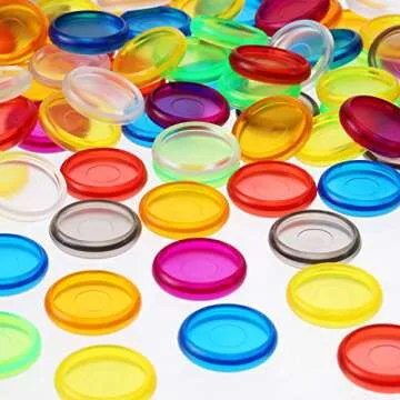 88 Pieces Plastic Mini Discs Multicolor Binding Ring Discs Expansion Discs for Add Extra Pages, Notes or Artwork