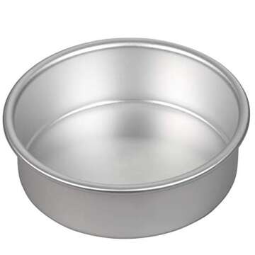 Wilton Performance Pans Aluminum Round Cake Pan, 6 x 2 in.