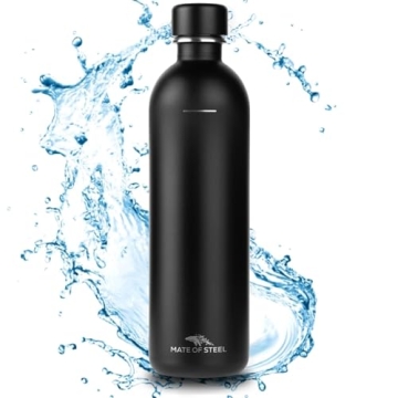 MATE OF STEEL® Plastic Free & Glass Bottles for SodaStream