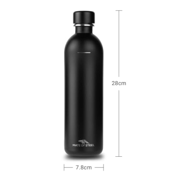 MATE OF STEEL® Plastic Free & Glass Bottles for SodaStream