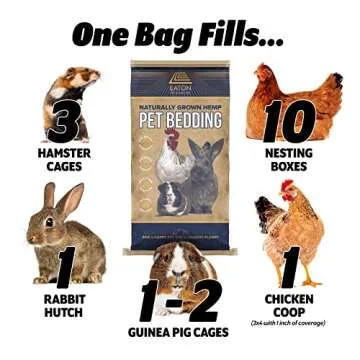Eaton Hemp Pet Bedding - Eco-Friendly & Absorbent Pet Care