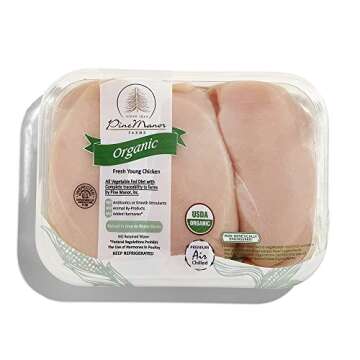 Pine Manor Organic Boneless Skinless Chicken Breast - Premium Quality, Ethical Sourcing