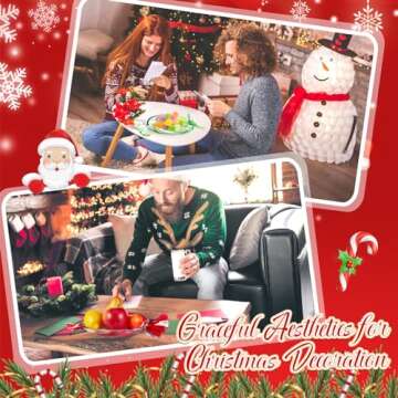 Maxcheck 2 Pcs Holiday Candy Dish Peppermint Candy Tray Green and Red Glass Platter Candy Bowls Crystal Glass Fruit Plates for Serving Party Cookie Snack Storage