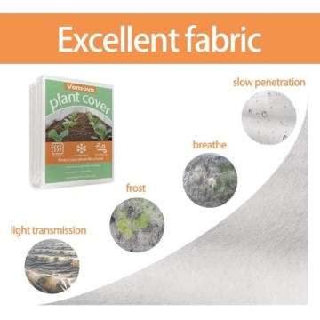 Vensovo 10x30 Ft Plant Frost Cover for All Seasons
