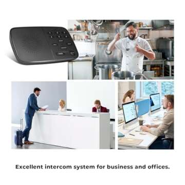 Hosmart UltraSpeak Wireless Intercom for Home and Business