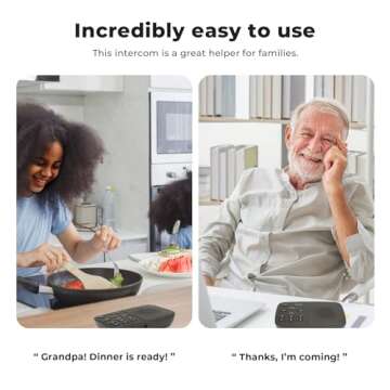 Hosmart UltraSpeak Wireless Intercom for Home and Business