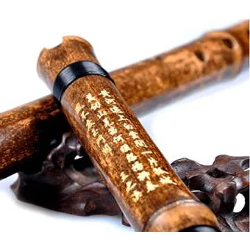 Premium Purple Bamboo Xiao Flute by Dong Xue Hua