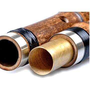 Premium Purple Bamboo Xiao Flute by Dong Xue Hua