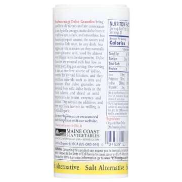 Dulse Granules 1.5 oz Shaker - Sea Seasonings - Organic