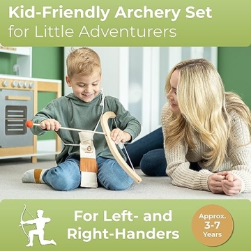 BOWRILLA® Kids Bow and Arrow Set for Fun Play