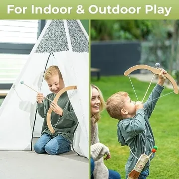 BOWRILLA® Kids Bow and Arrow Set for Fun Play