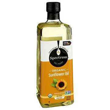 Spectrum Naturals Organic Hi Heat Sunflower Oil 32 Oz