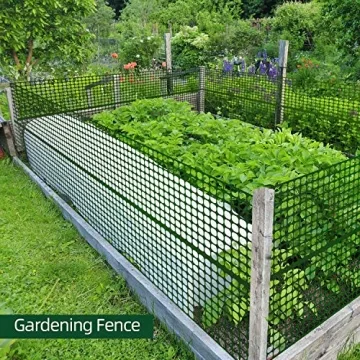 Durable Ohuhu Garden Fence: 4x50 FT Safety Netting Solution