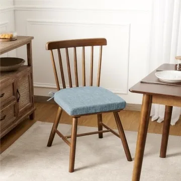 Downluxe Chair Cushions for Dining Chairs - Comfortable & Stylish