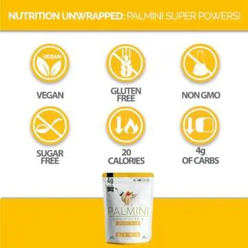 Palmini Angel Hair Pasta | Low-Carb, Low-Calorie Hearts of Palm Pasta | Keto, Gluten Free, Vegan, Non-GMO | As seen on Shark Tank | (12 Ounce Pouch-Pack of 3)