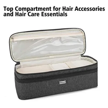 Teamoy Travel Storage Bag for Hair Styling Tools and Accessories